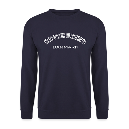 CityShirt - Sweatshirt - Ringkøbing - marineblå