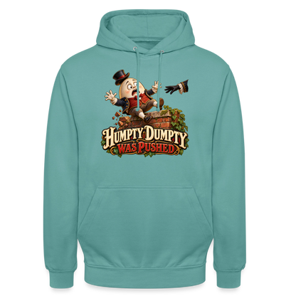 CityShirts - Hoodie - Humpty Dumpty was pushed - CS016 - pastelturkis