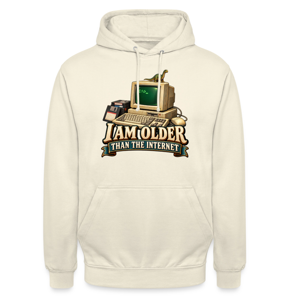 CityShirts - Hoodie - I am older than the internet - CS022 - vaniljemilkshake