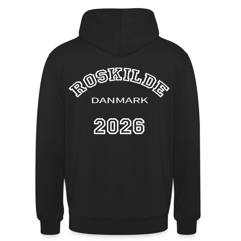 Hættetrøje unisex - Roskilde 2026 - sort