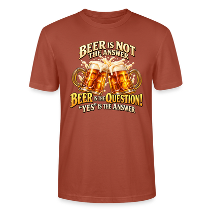 CityShirts - T-shirt - Beer - CS024 - terrakotta