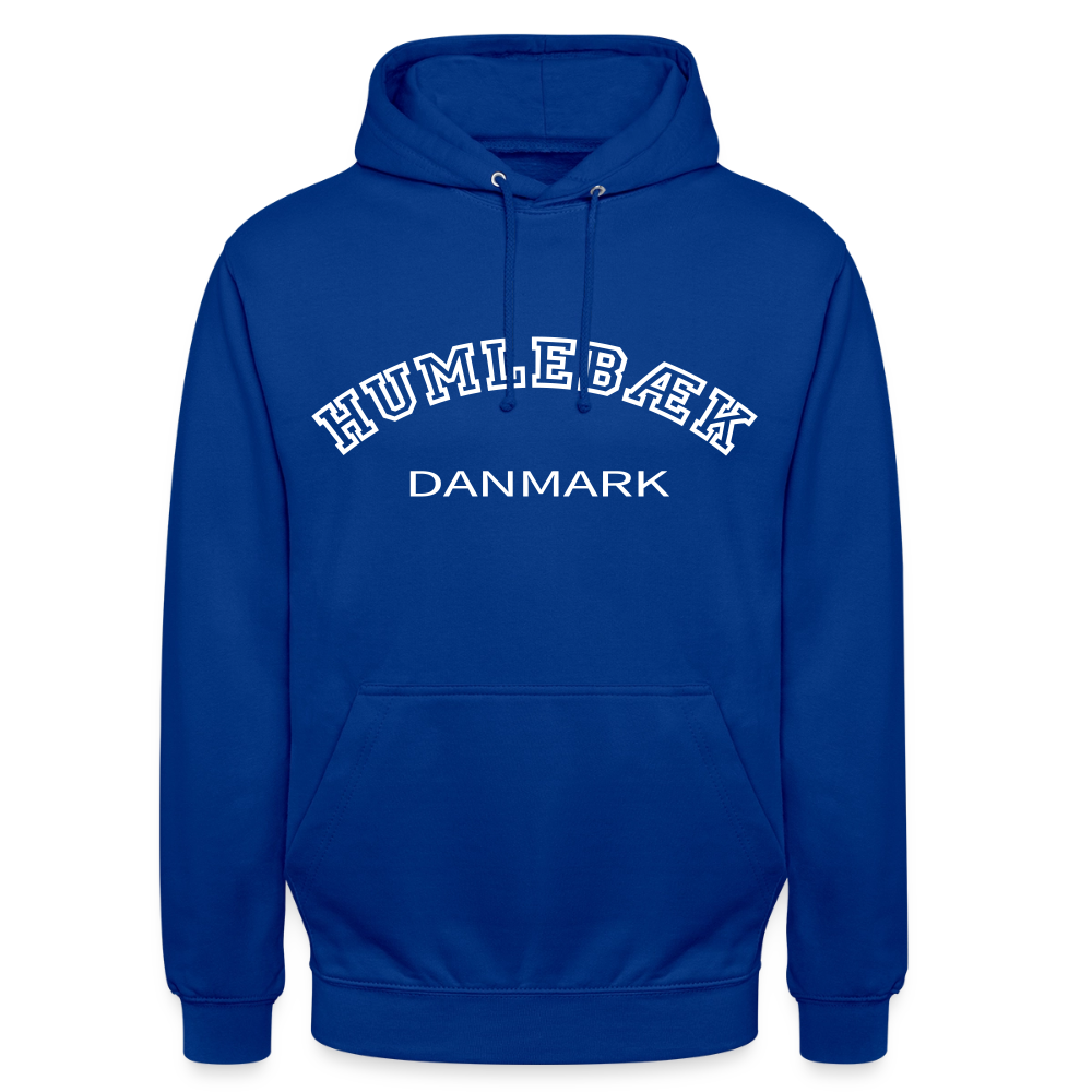CityShirt - Hoodie - Humlebæk - kongeblå