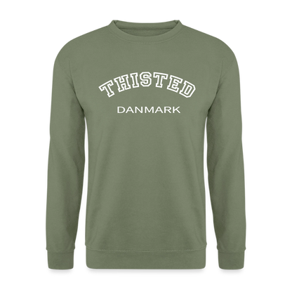 CityShirt - Sweatshirt - Thisted - militærgrøn