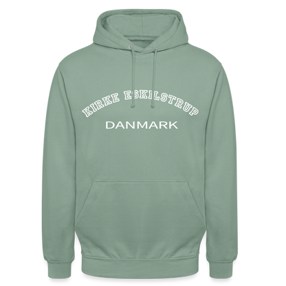 CityShirt - Hoodie - Kirke Eskilstrup - grågrøn