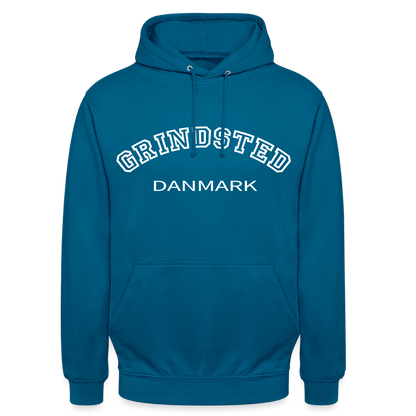 CityShirt - Hoodie - Grindsted - dybt havblå 