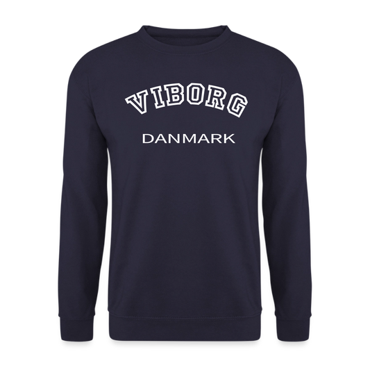 CityShirt - Sweatshirt - Viborg - marineblå