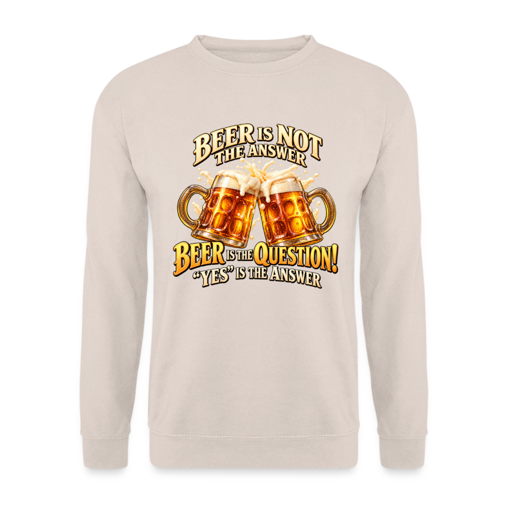 CityShirts - Sweatshirt - Beer - CS024 - sand