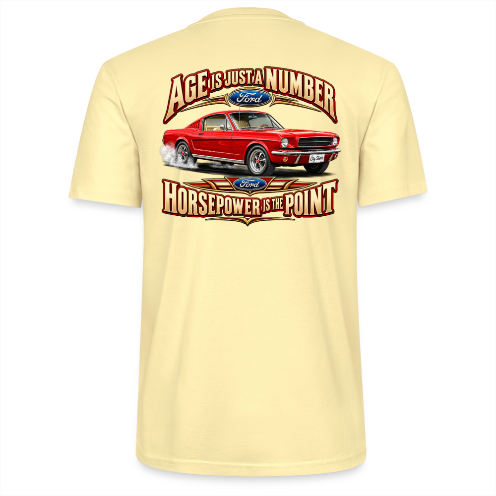 Carshirt T204 Ford - cremefarvet