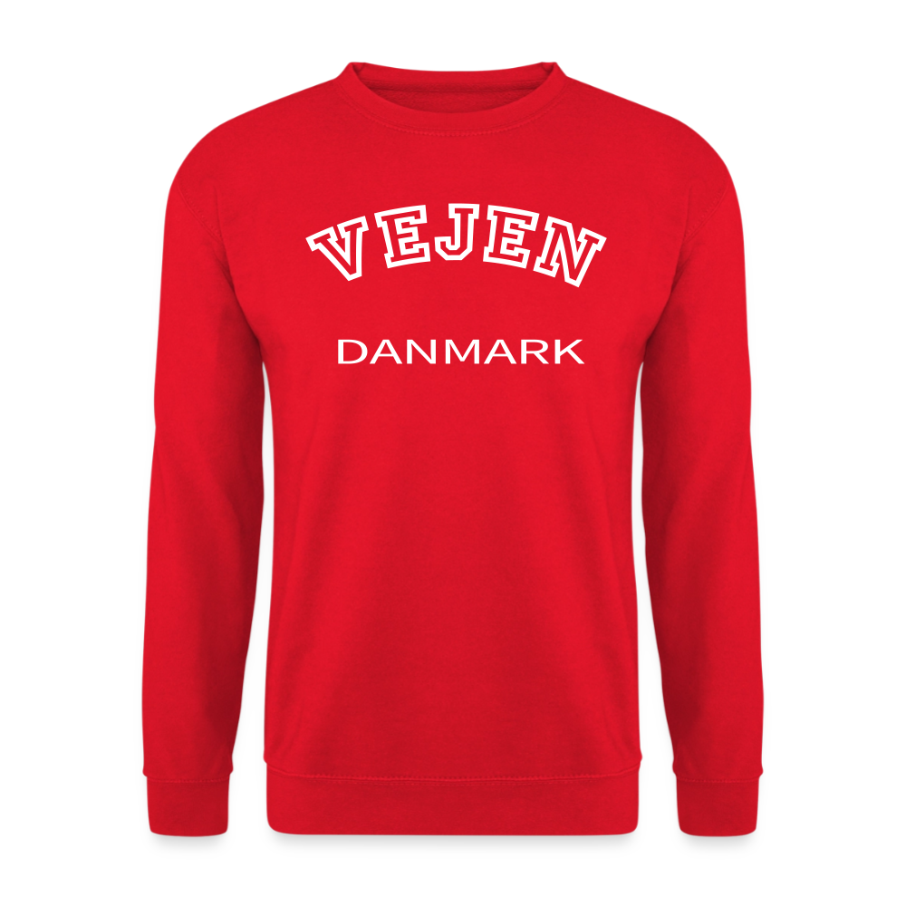 CityShirt - Sweatshirt - Vejen - rød
