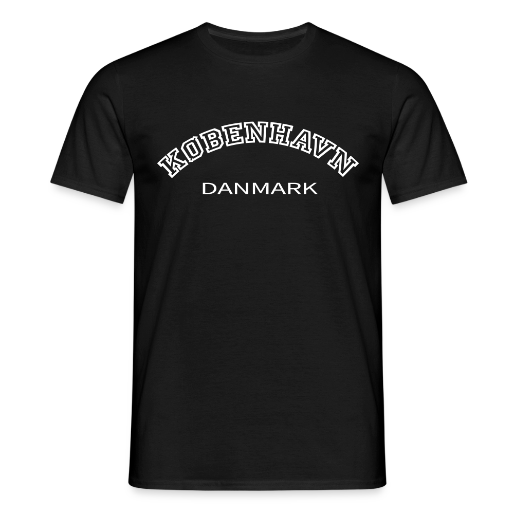 Herre-T-shirt - København - sort