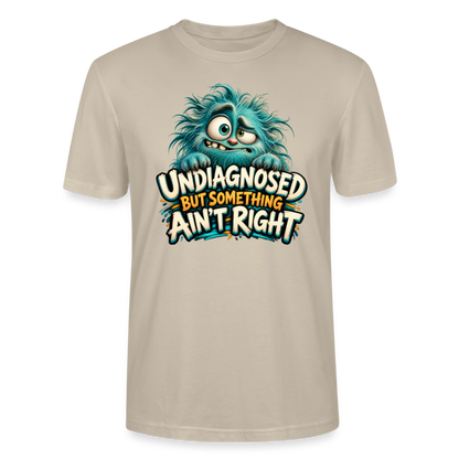 CityShirts - T-shirt - Undiagnosed – But something ain’t right - CS005 - beige