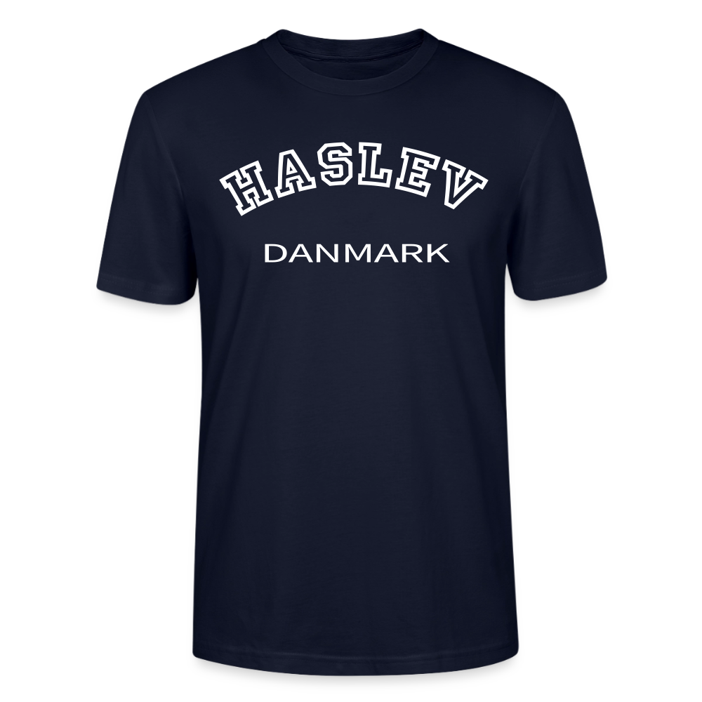 CityShirt - T-shirt- Haslev - marineblå