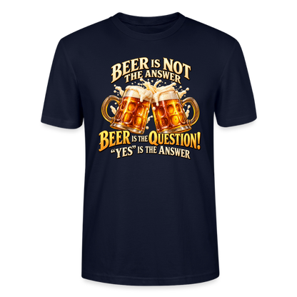 CityShirts - T-shirt - Beer - CS024 - marineblå
