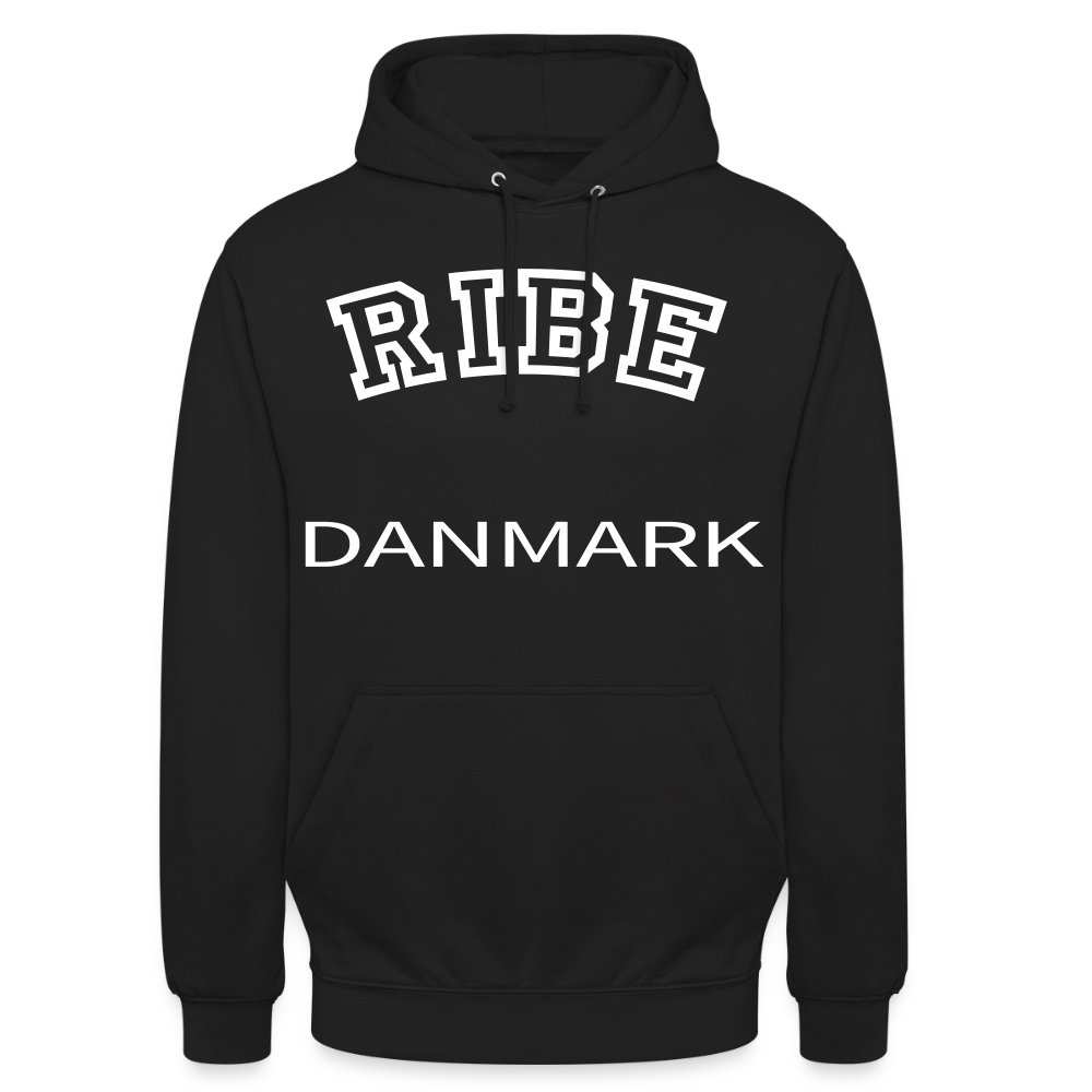CityShirt - Hoodie - Ribe - sort