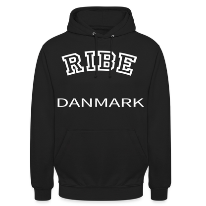 CityShirt - Hoodie - Ribe - sort