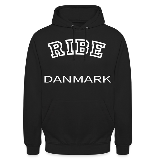 CityShirt - Hoodie - Ribe - sort