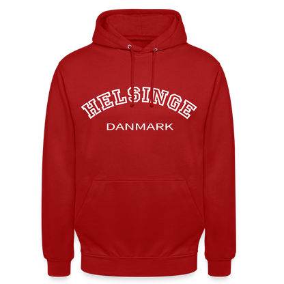 CityShirt - Hoodie - Helsinge - rød