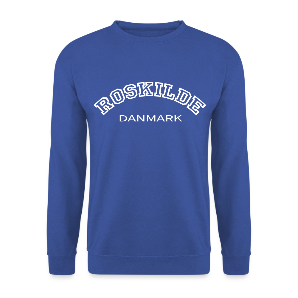 Sweatshirt unisex - Roskilde - kongeblå