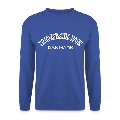 Sweatshirt unisex - Roskilde - kongeblå