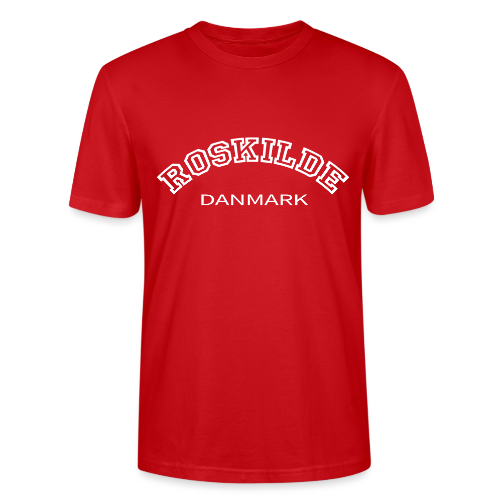 T-shirt unisex - Roskilde - rød
