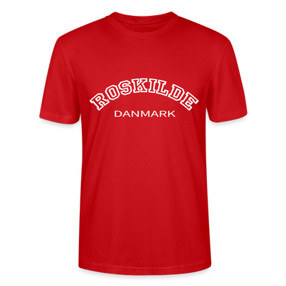 T-shirt unisex - Roskilde - rød