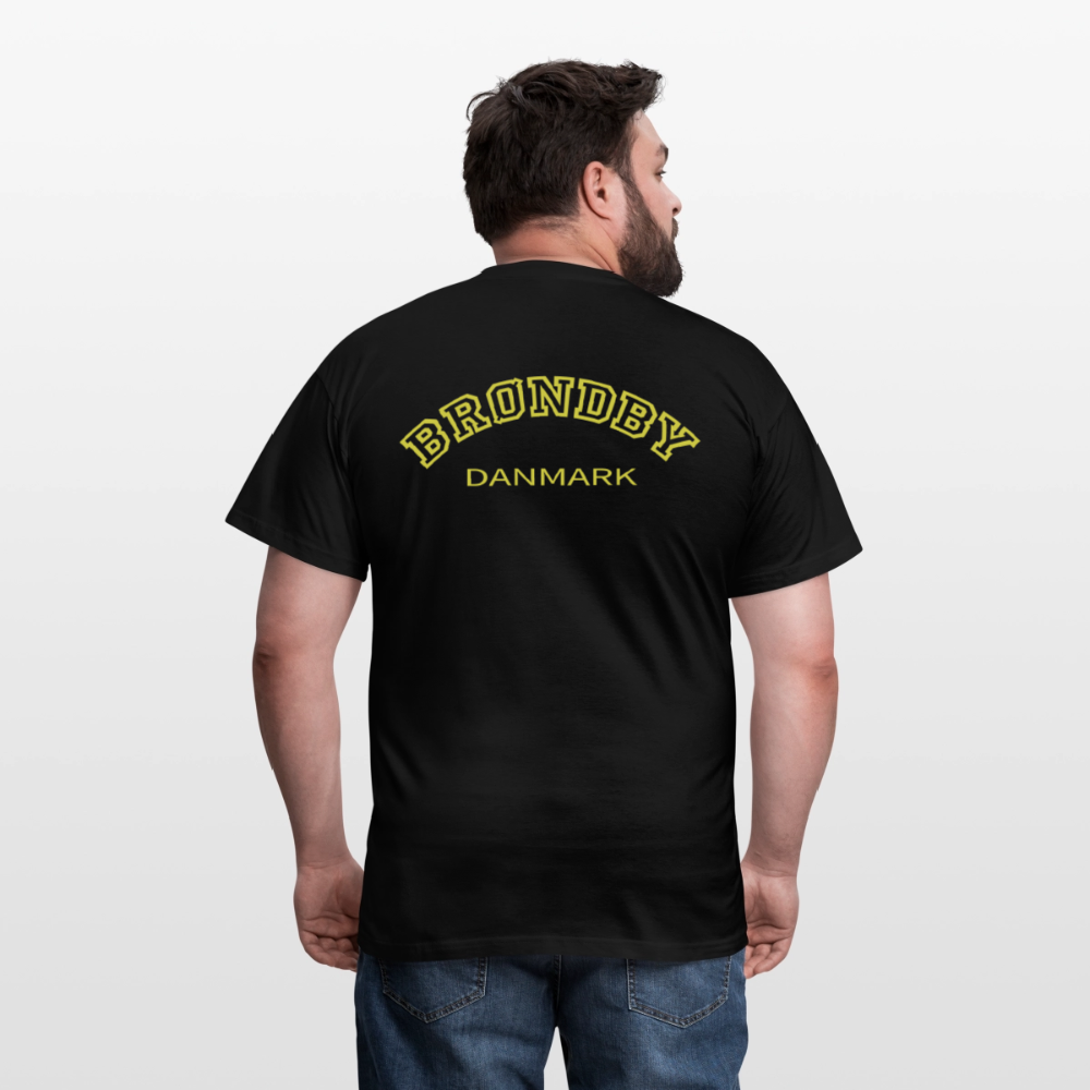Herre-T-shirt - Brøndby - sort
