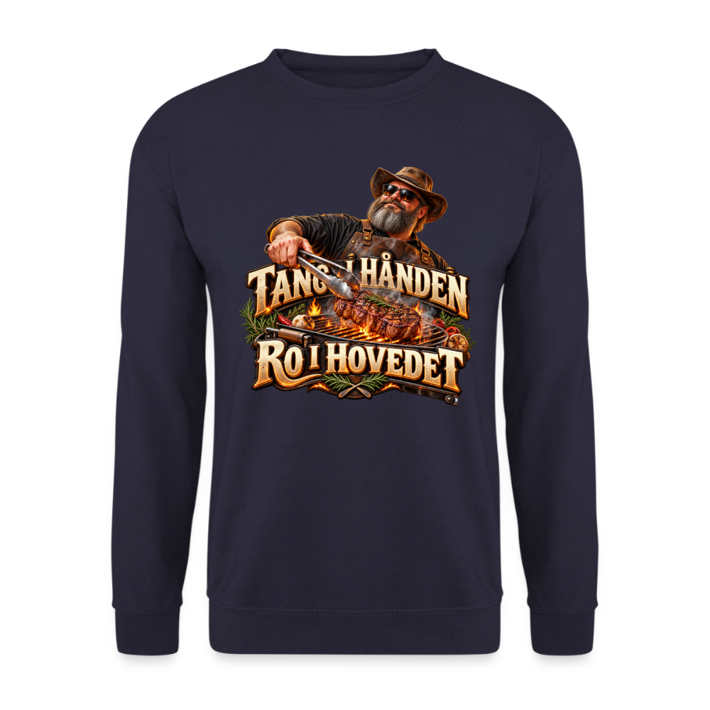 CityShirts - Sweatshirt - Tang i hånden – Ro i hovedet - CS050 - marineblå