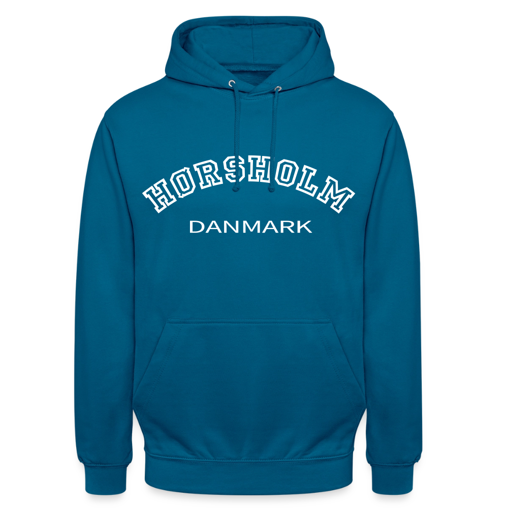 CityShirt - Hoodie - Hørsholm - dybt havblå 