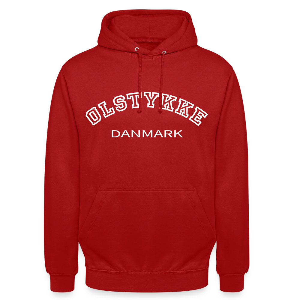 CityShirt - Hoodie - Ølstykke - rød