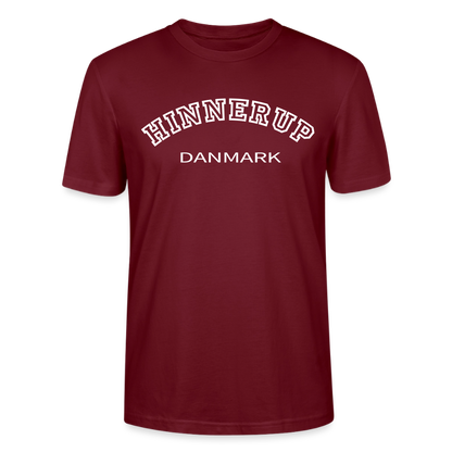 CityShirt - T-shirt - Hinnerup - burgunder-rød