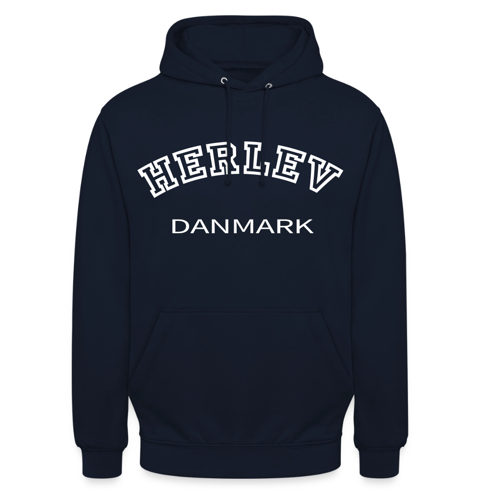 CityShirt - Hoodie - Herlev - marineblå