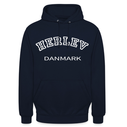 CityShirt - Hoodie - Herlev - marineblå