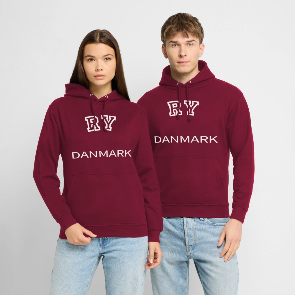CityShirt - Hoodie - Ry - bordeaux