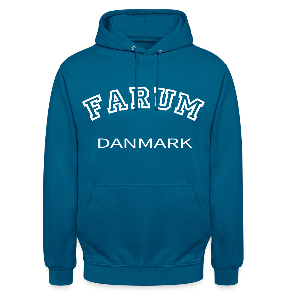 CityShirt - Hoodie - Farum - dybt havblå 