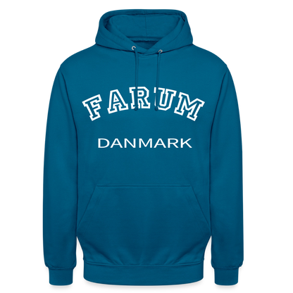 CityShirt - Hoodie - Farum - dybt havblå 