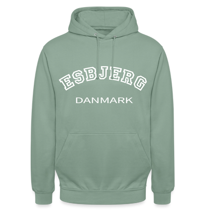 CityShirt - Hoodie - Esbjerg - grågrøn