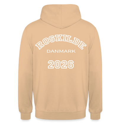 Hættetrøje unisex - Roskilde 2026 - fersken