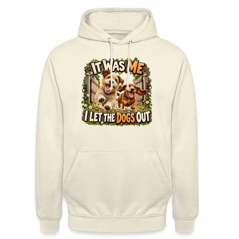 CityShirts - Hoodie - It was me – I let the dogs out - CS013 - vaniljemilkshake