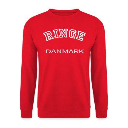 CityShirt - Sweatshirt - Ringe - rød