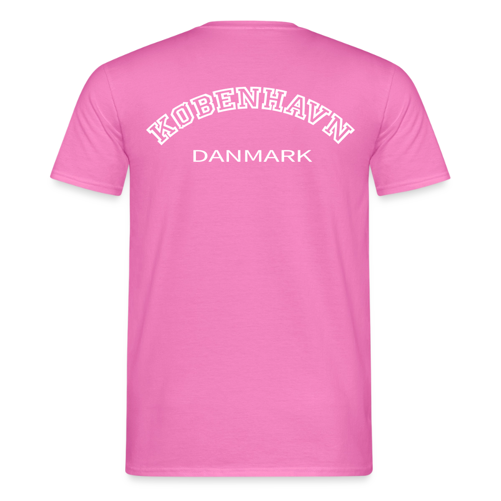 Herre-T-shirt - København - pink