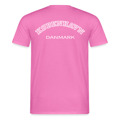 Herre-T-shirt - København - pink