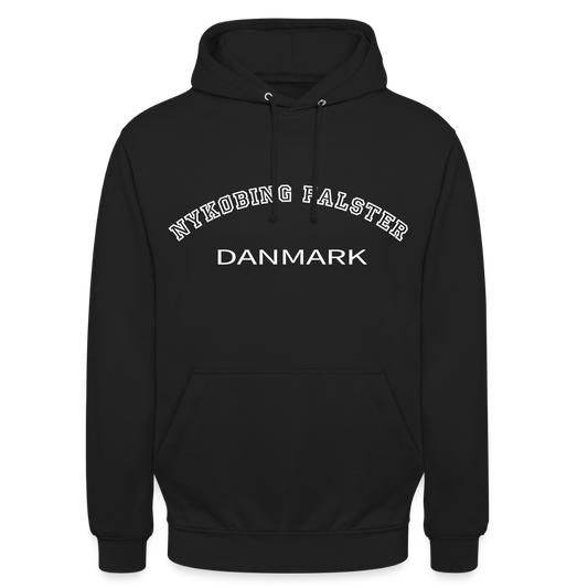 CityShirt - Hoodie - Nykøbing Falster - sort