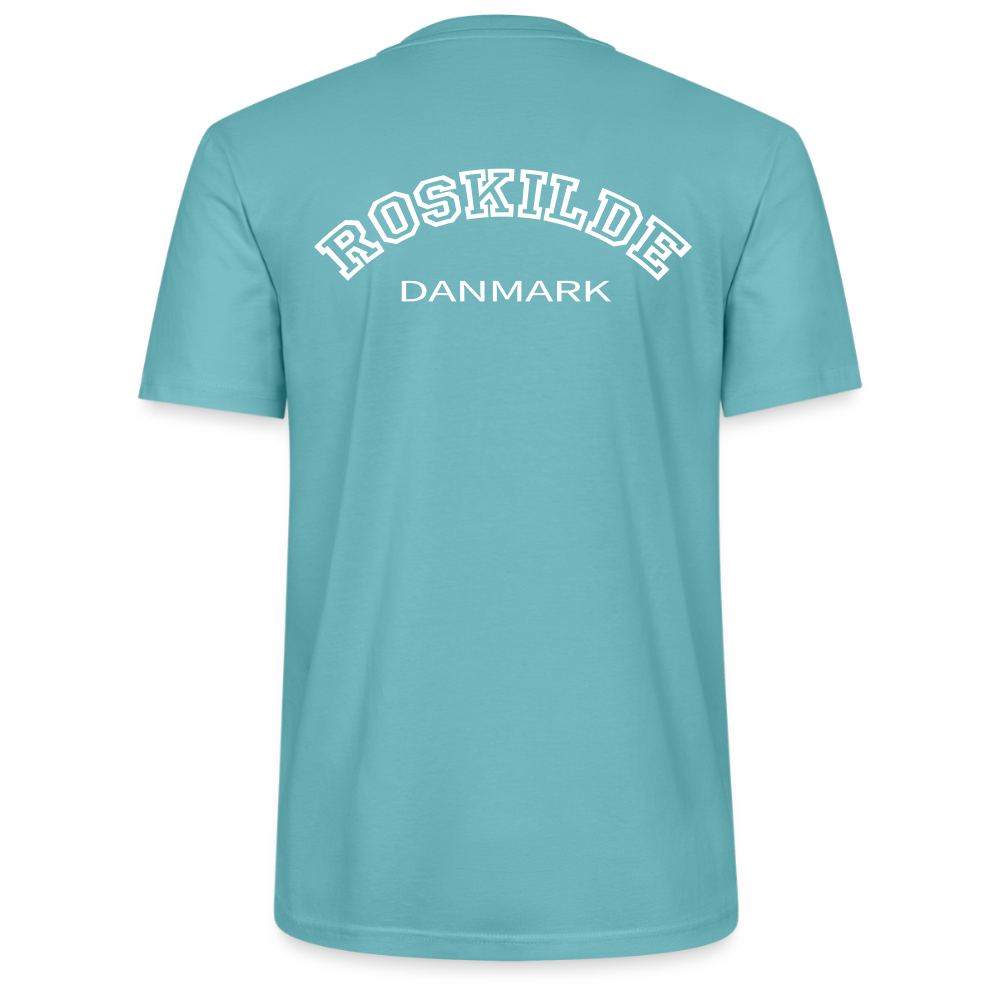 T-shirt unisex - Roskilde - pastelturkis