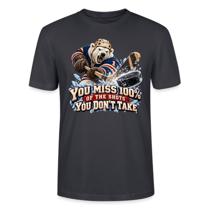 CityShirts - T-shirt - Take the shot - CS001 - mørk gråblå