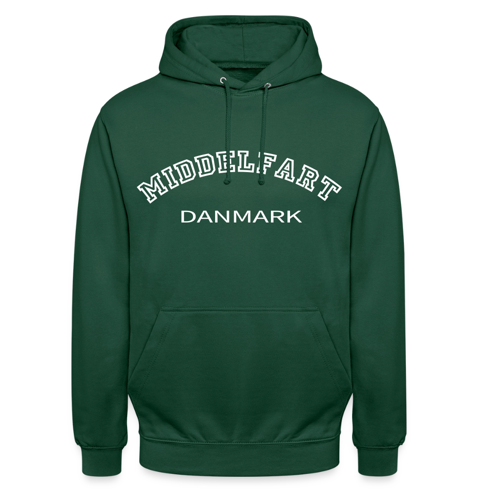 CityShirt - Hoodie - Middelfart - flaskegrøn