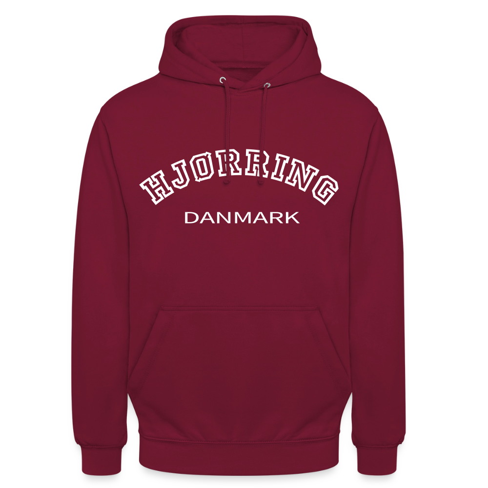 CityShirt - Hoodie - Hjørring - bordeaux