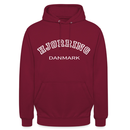 CityShirt - Hoodie - Hjørring - bordeaux