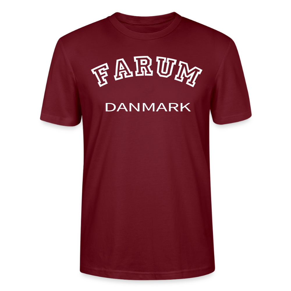 CityShirt - T-shirt - Farum - burgunder-rød