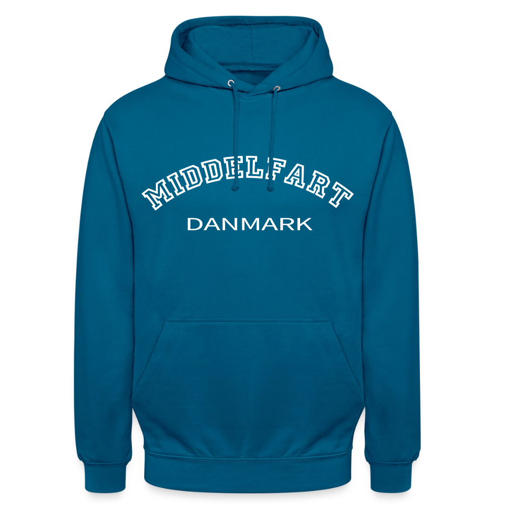 CityShirt - Hoodie - Middelfart - dybt havblå 