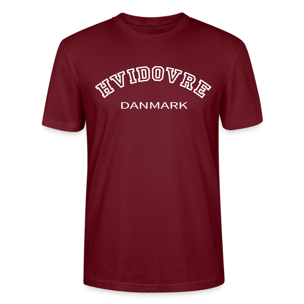 CityShirt - T-shirt - Hvidovre - burgunder-rød